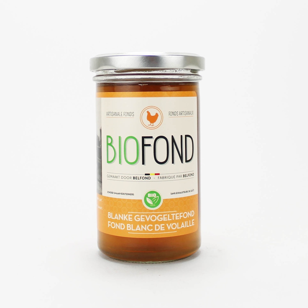 Belfond - Blanke Gevogeltefond BIO 240 ml    