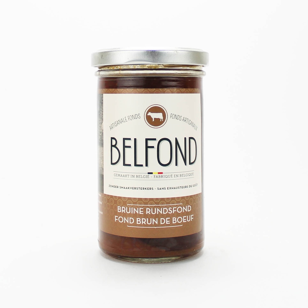 Belfond - Bruine Rundsfond 240 ml     