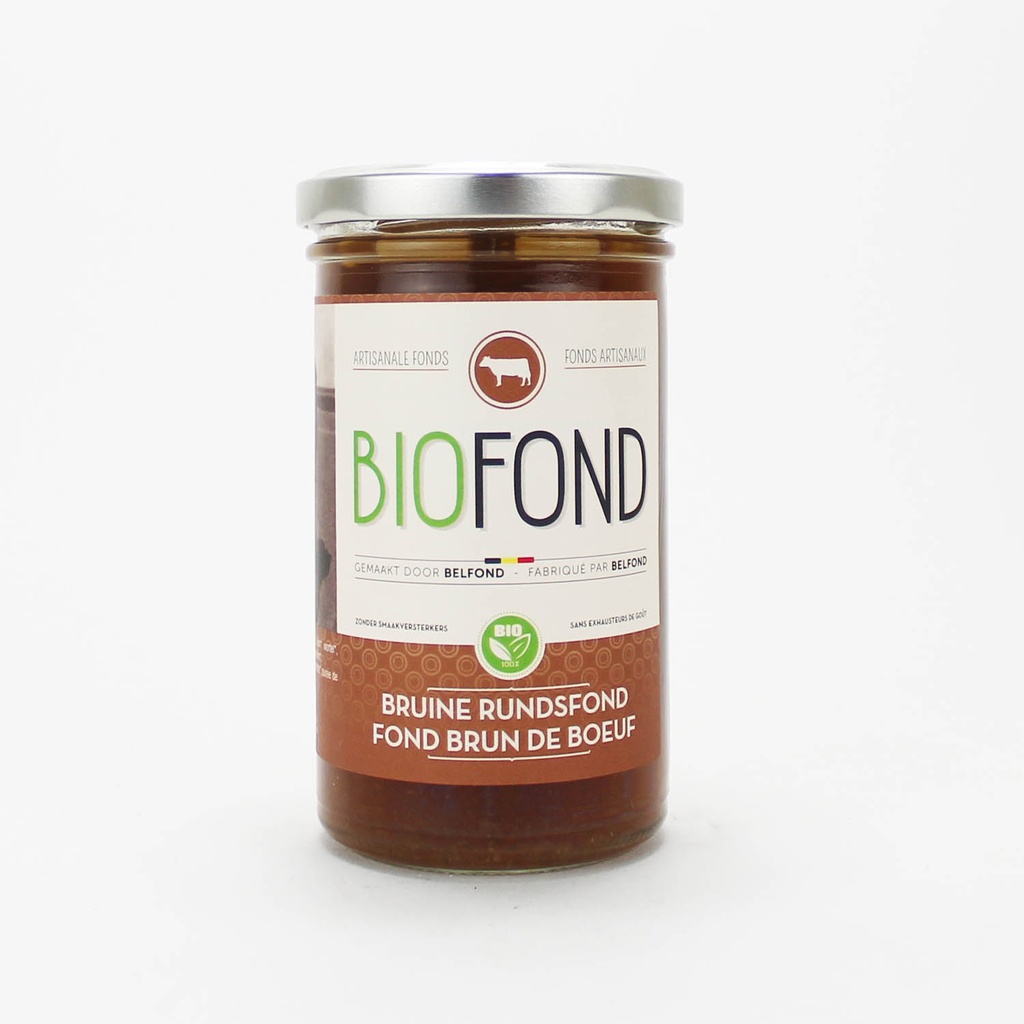 Belfond - Bruine Rundsfond BIO 240 ml    