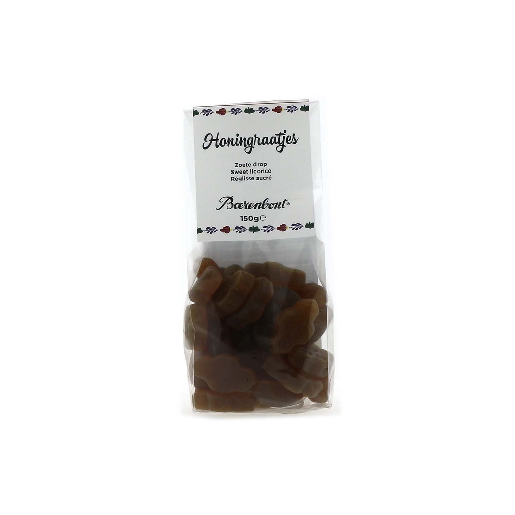 Boerenbont - Honinggraatjes Zoete Drop 150 g     