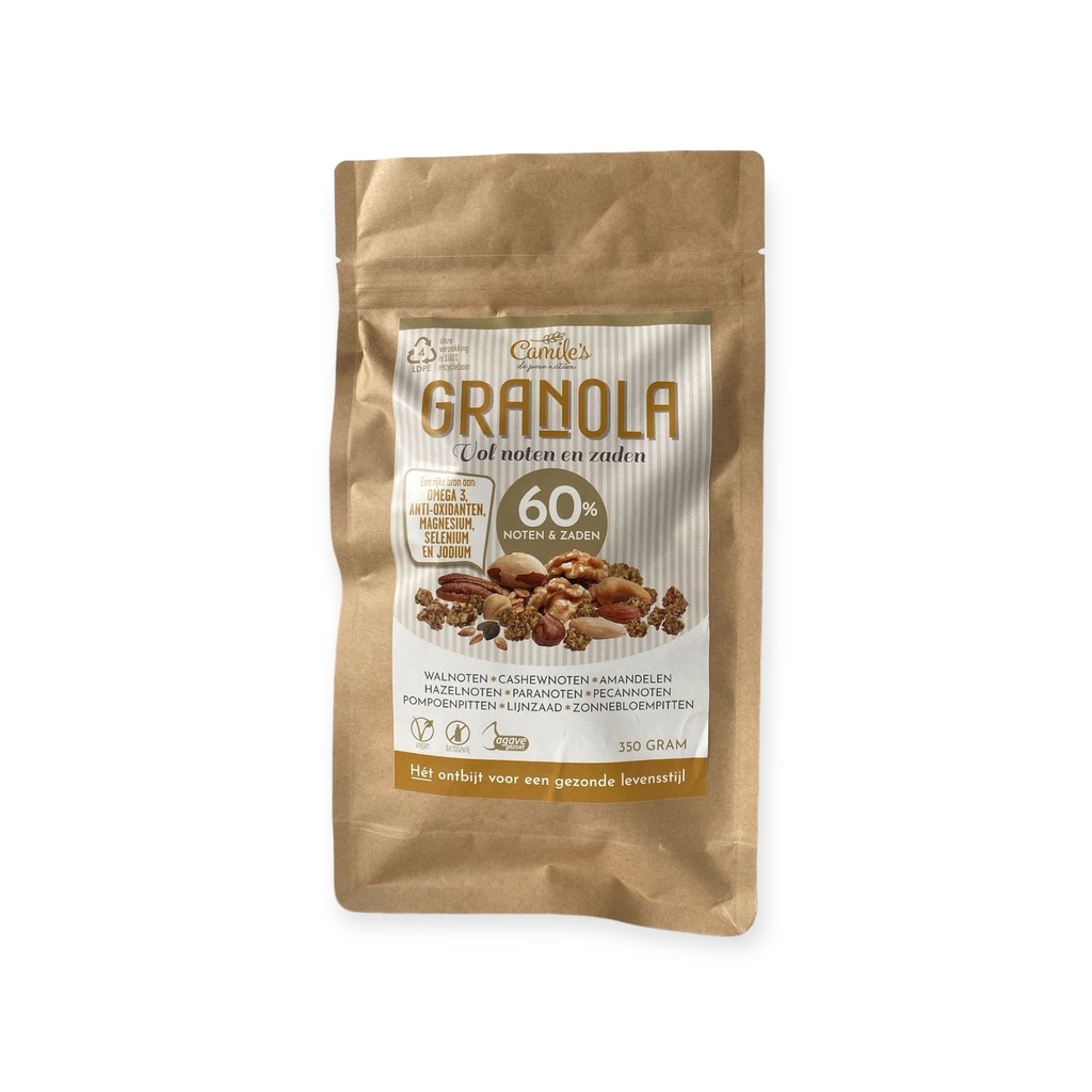 Camile's - Granola 60% agave 350 g     