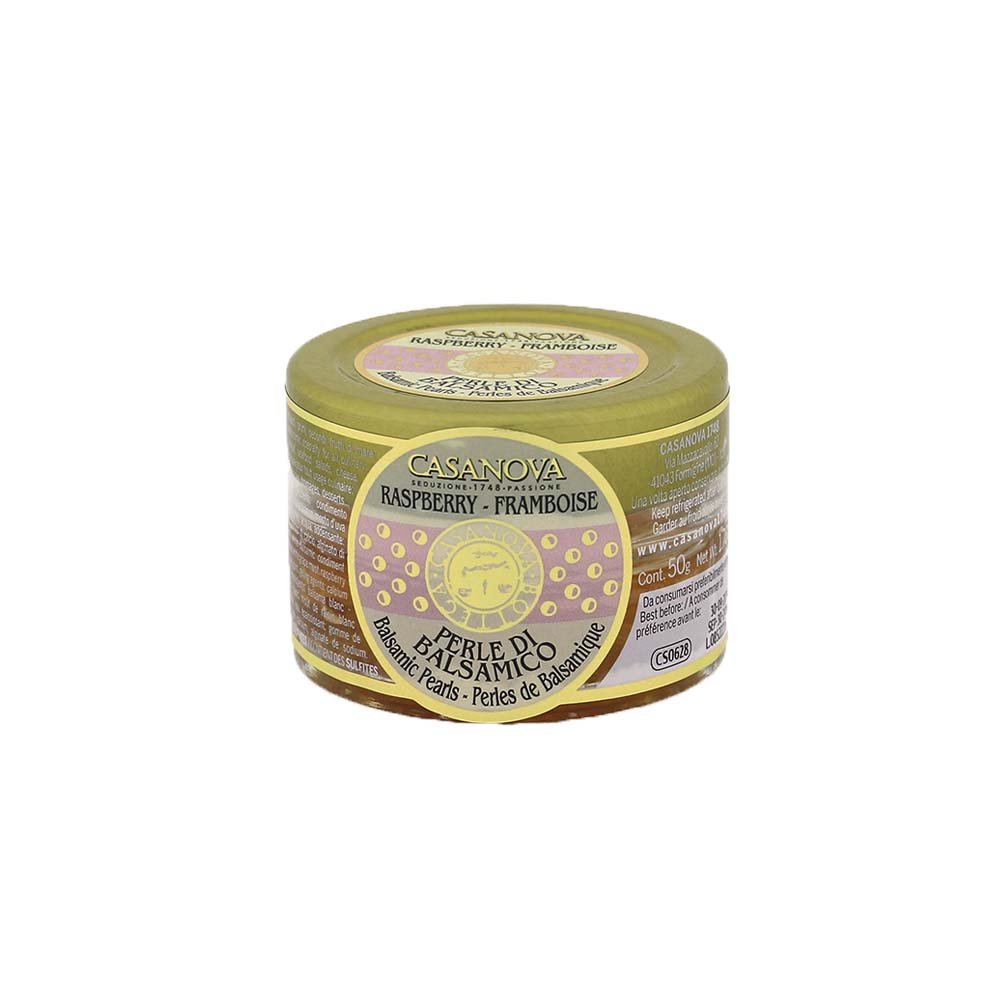 Casanova - Balsamico parels framboos 50 g     