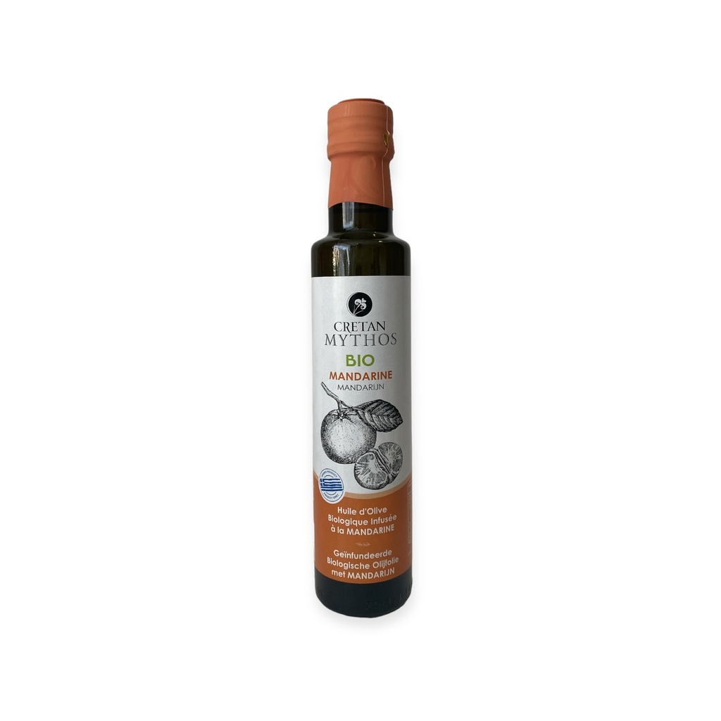 Cretan Mythos - Olijfolie Mandarijn Dorica 250 ml BIO   
