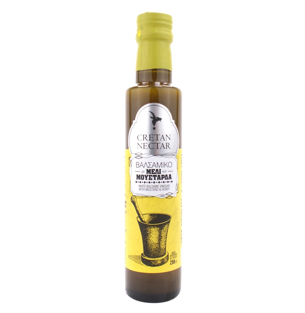 Cretan Nectar - Balsamico met Honing & Mosterd 250 ml   