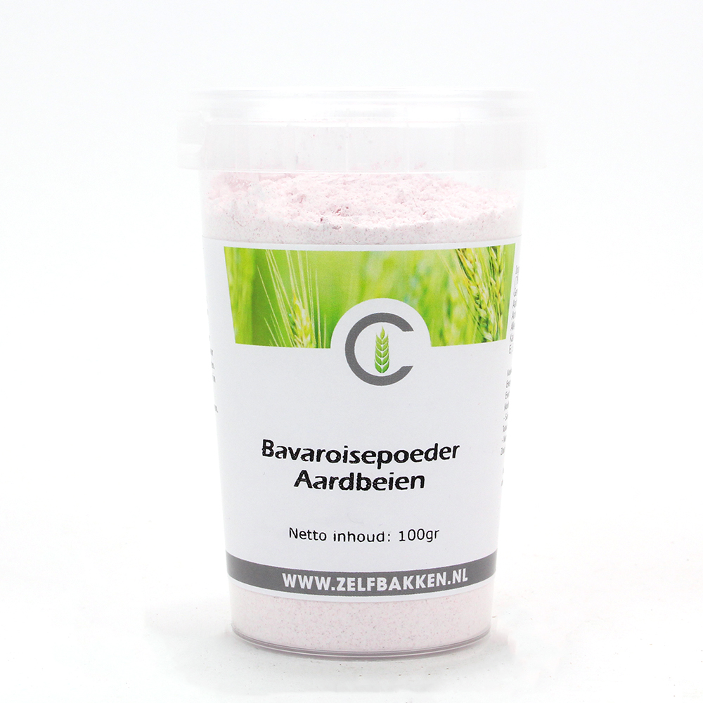 Custers - Bavaroise Aardbei 100 g     