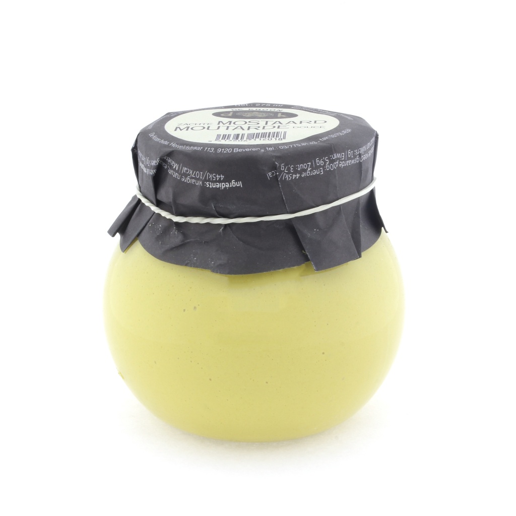 De Kroon - zachte mostaard 275 ml     