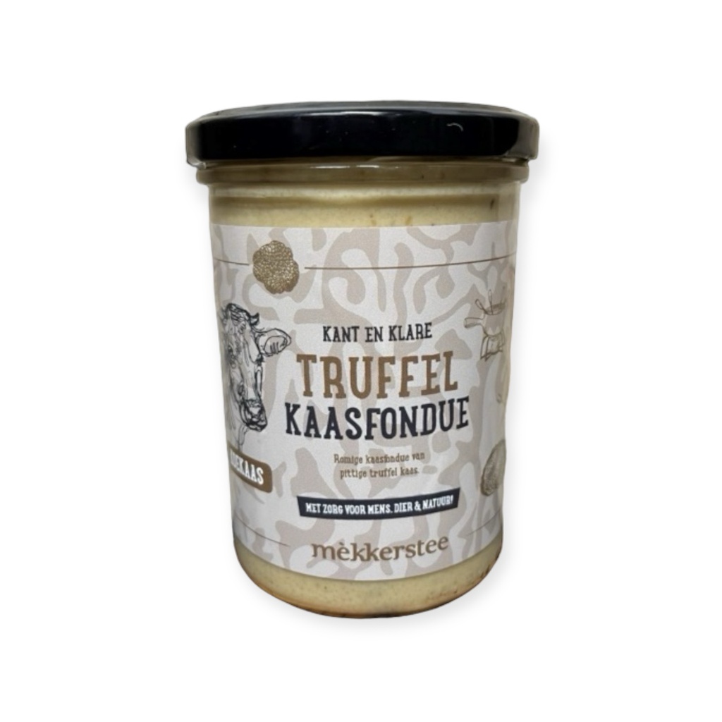 De Mekkerstee - Truffel Koekaasfondue 380 ml      
