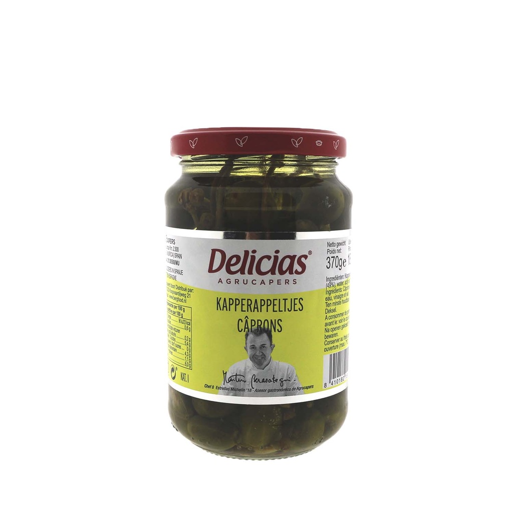 Delicias - kapperappeltjes steel 370 g     
