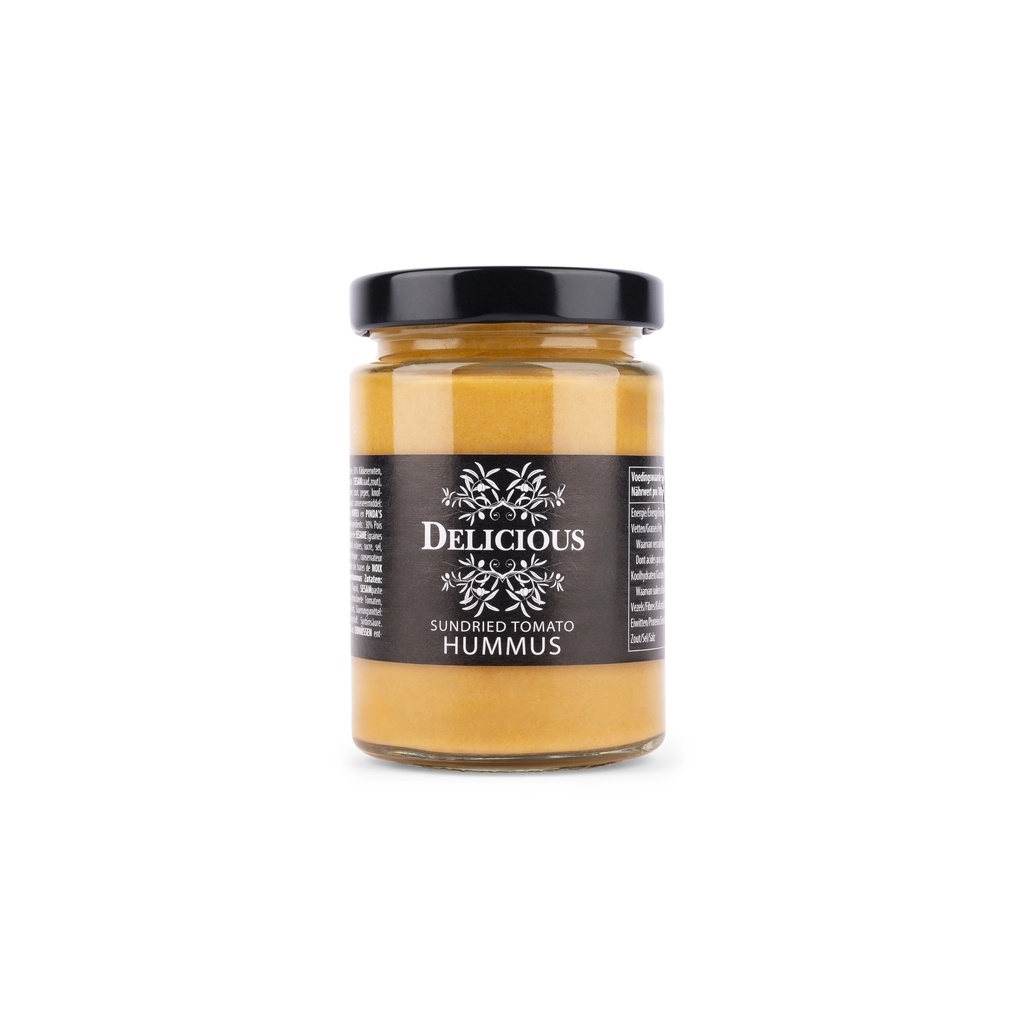 Delicious Food and Gourmet - Hummus Zongedroogde Tomaat 130 g     