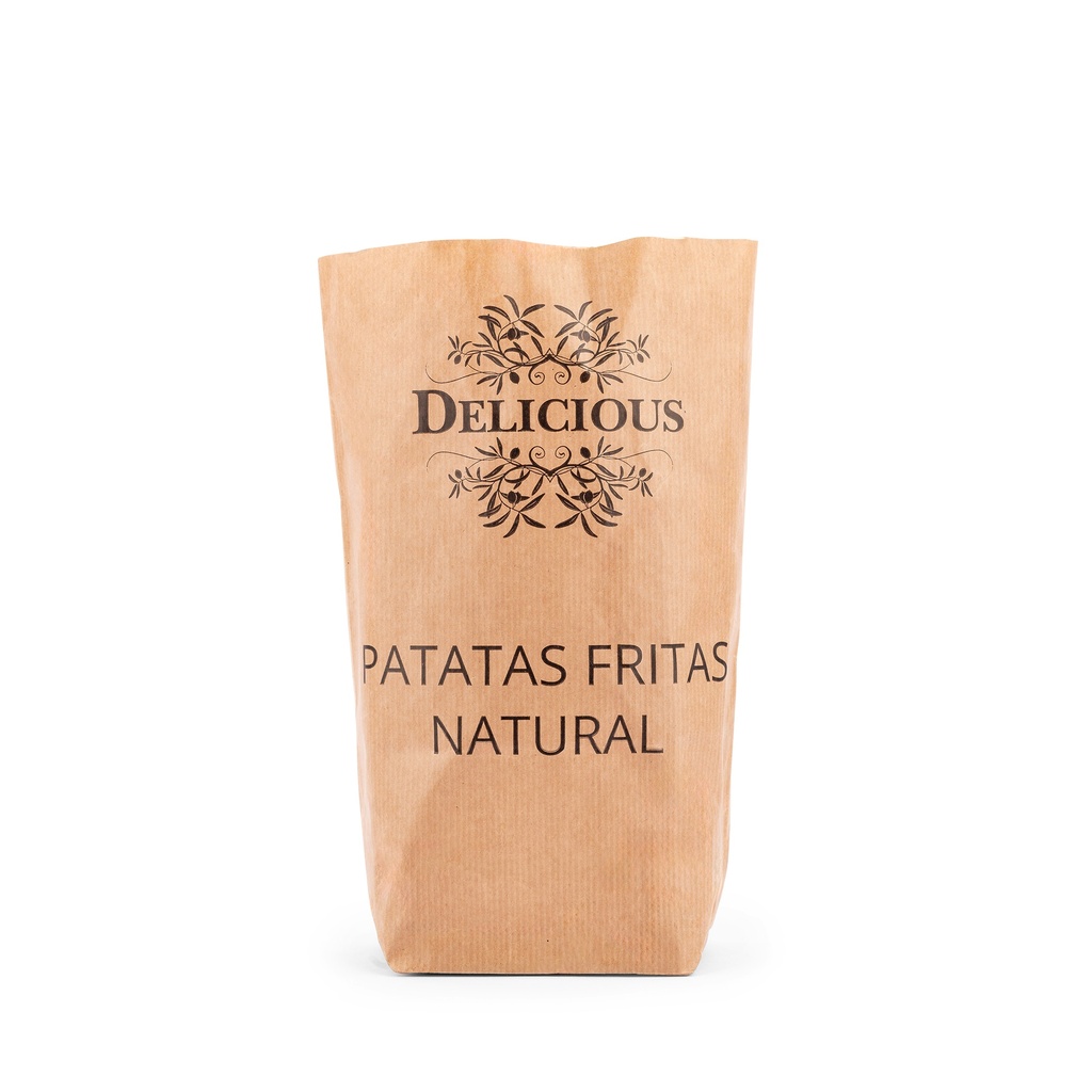 Delicious Food and Gourmet - Naturel Chips Patatas Fritas 100 g    