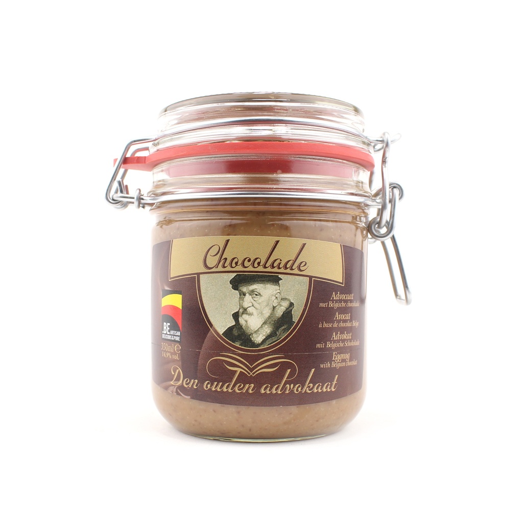Den Ouden - chocolade-advocaat Weckpot 350 ml     