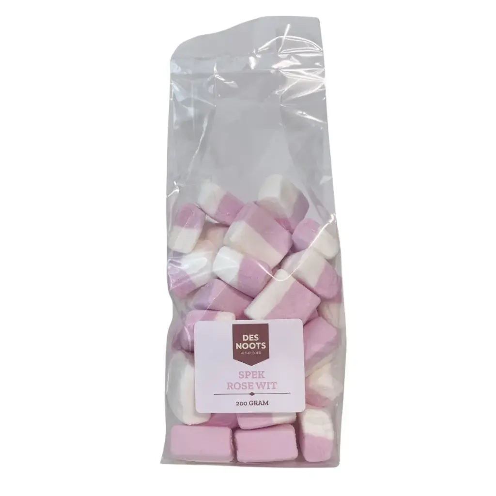 Des Noots - Spek rose wit 200 g    