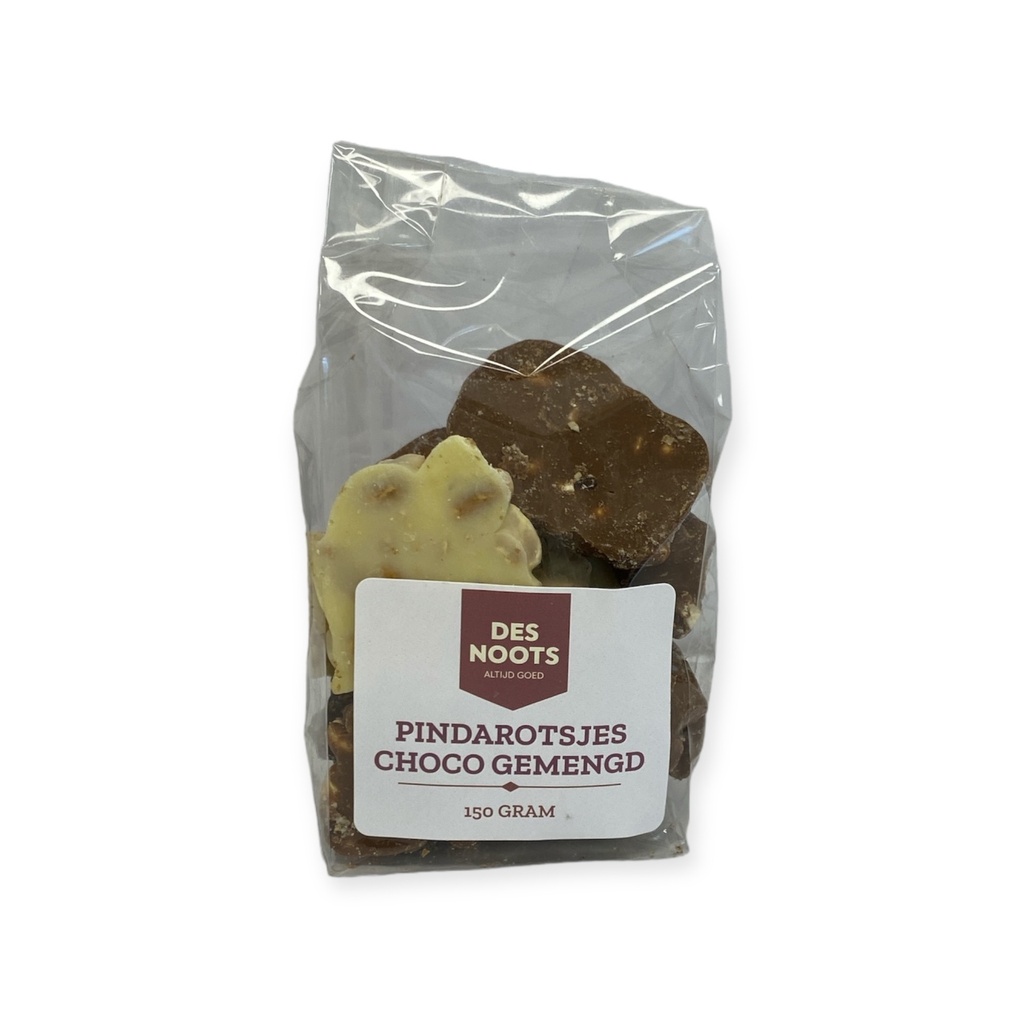 Des Noots - Chocolade pindarotsjes gem. 150 g   