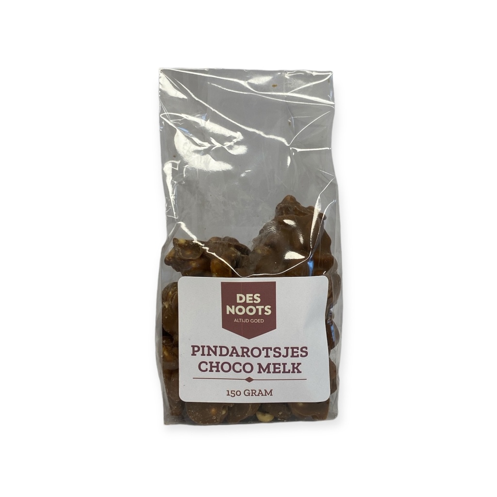 Des Noots - Chocolade pindarotsjes melk 150 g 