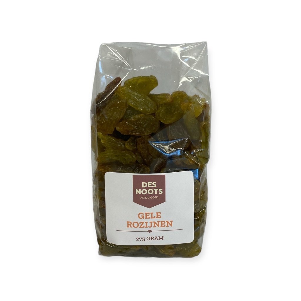 Des Noots - Gele rozijnen 275 g    