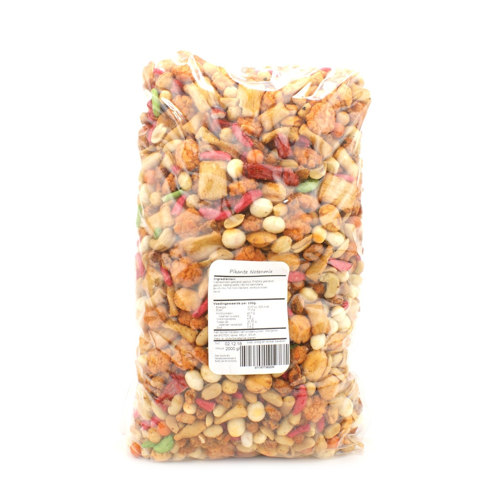 Des Noots - pikante noten mix 2 kg   