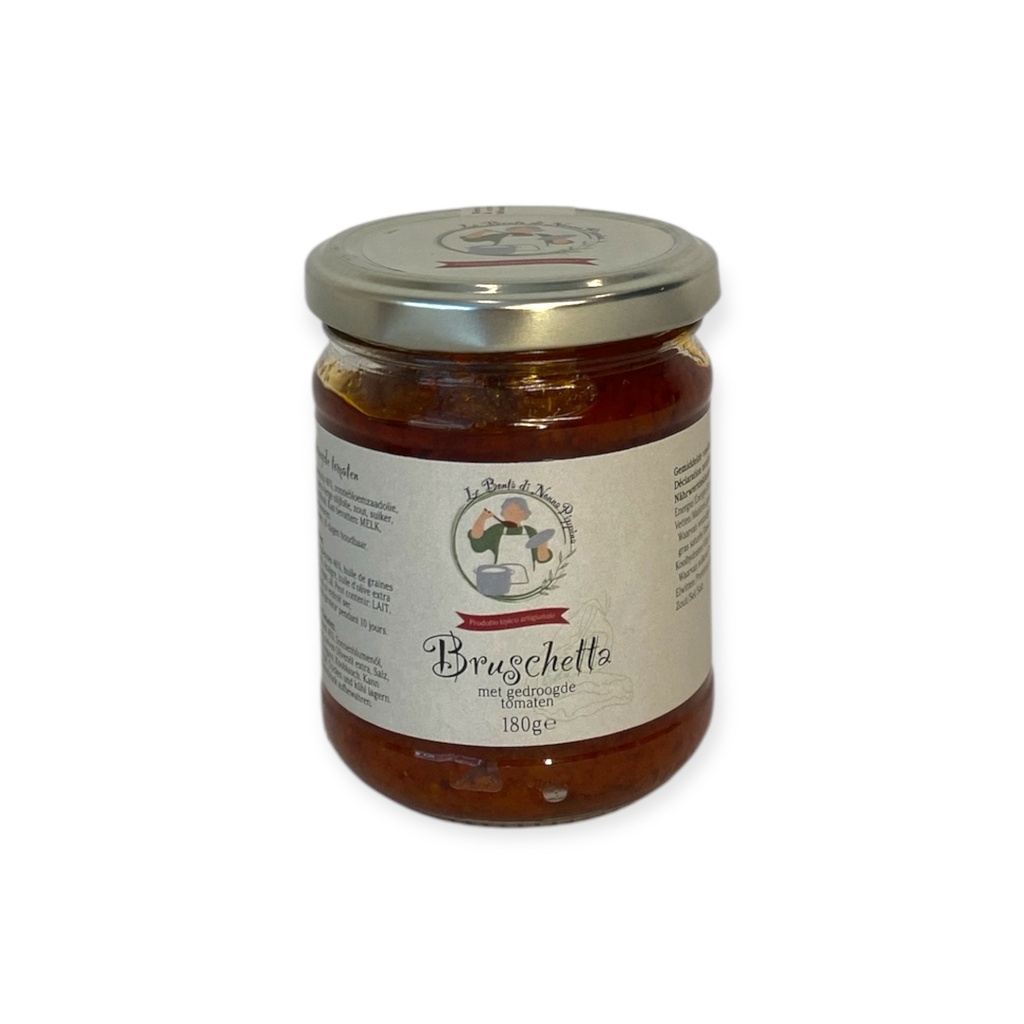 Di Nonna Pippina - Bruschetta Zongedroogde Tomaat 180 g      