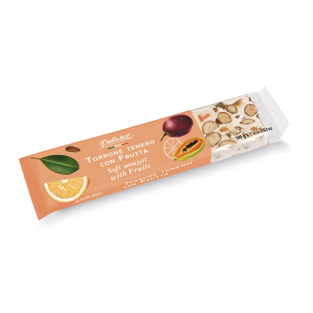 Dolcital - Torrone Frutta 100 g      
