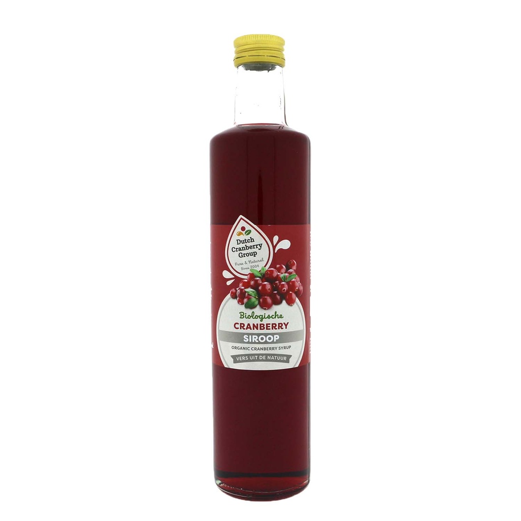 Dutch Cranberry Group - Cranberry Siroop 500 ml BIO   