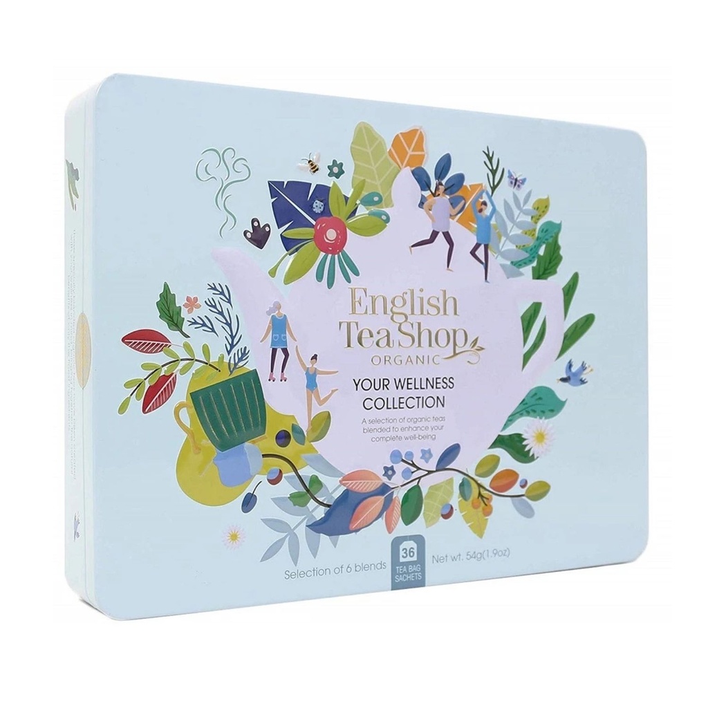 English Tea Shop - Cadeaubl.Your Wellness Coll.36ct BIO     