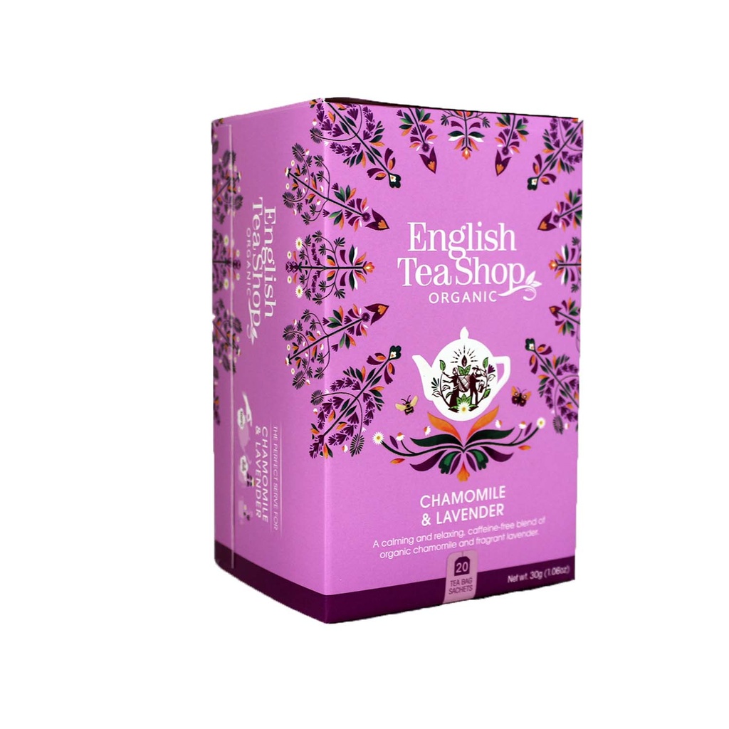 English Tea Shop - Chamomile & Lavender 20tb BIO    