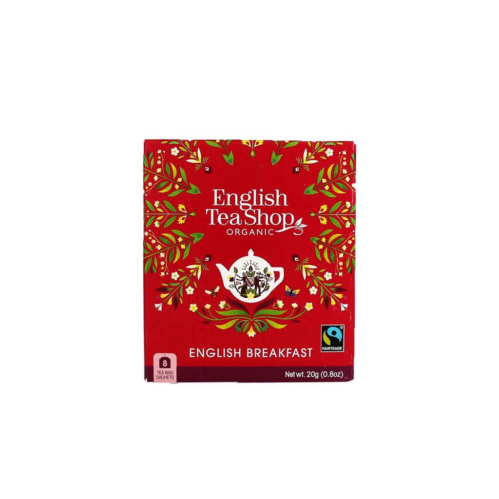 English Tea Shop - English Breakfast (8ct) BIO     