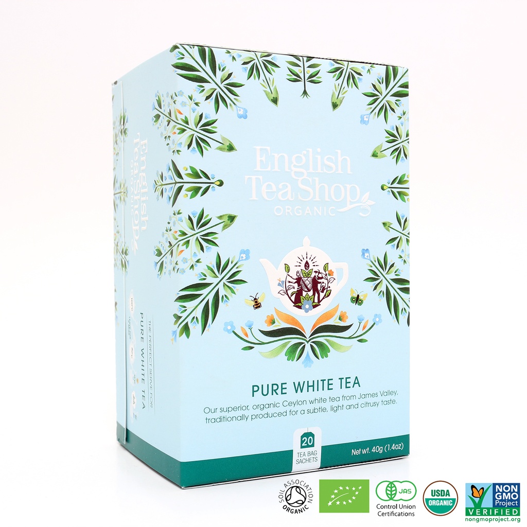 English Tea Shop - Pure White Tea 20tb BIO    