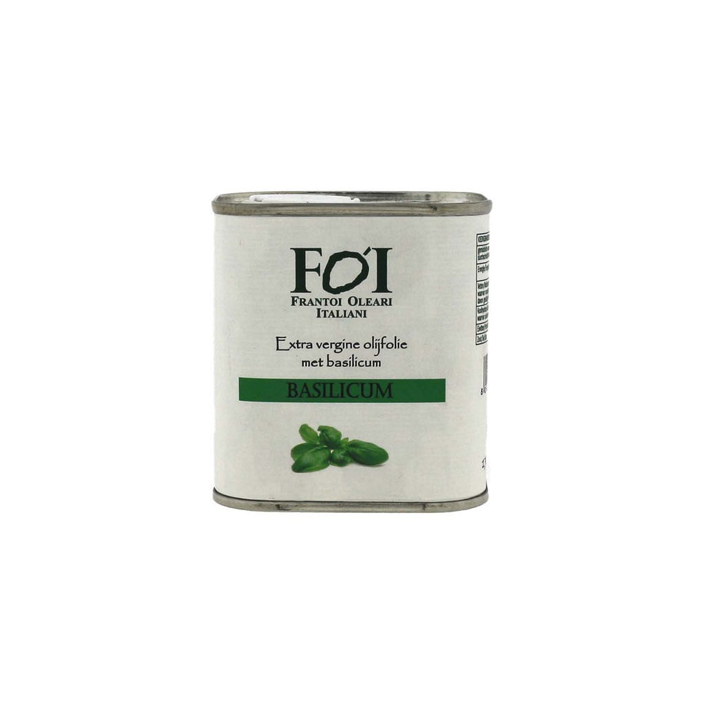 FOI - Olijfolie met basilicum 175 ml     