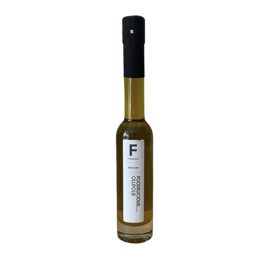 Foodelicious - Olijfolie Extra Vergine Basilicum 200 ml