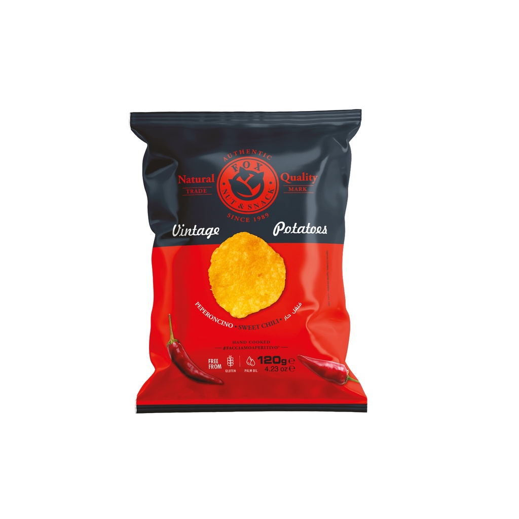 Fox Italia - Potatoes Chips Sweet Chili 120 g   