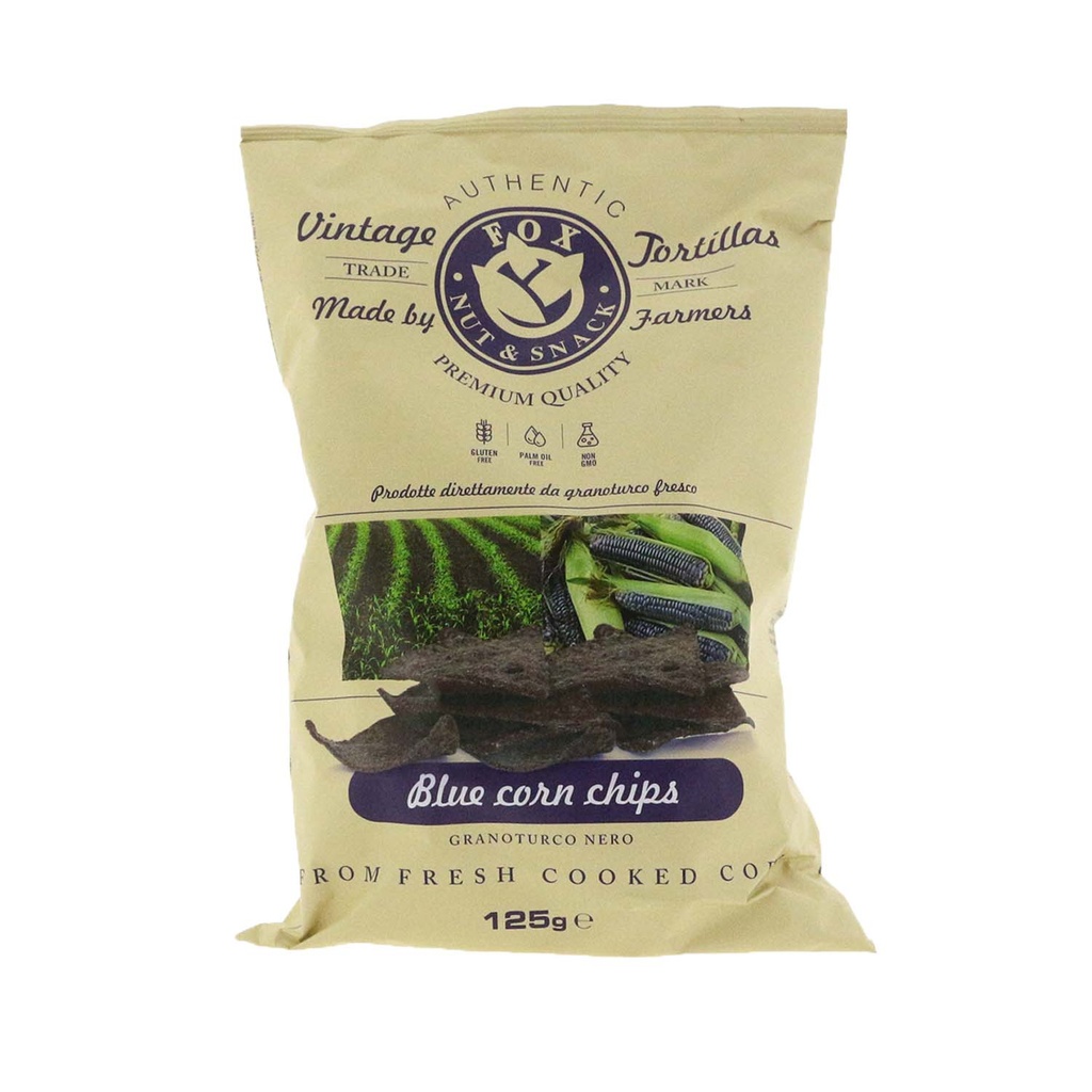 Fox Italia - Tortilla Chips Blue Corn 125 g    