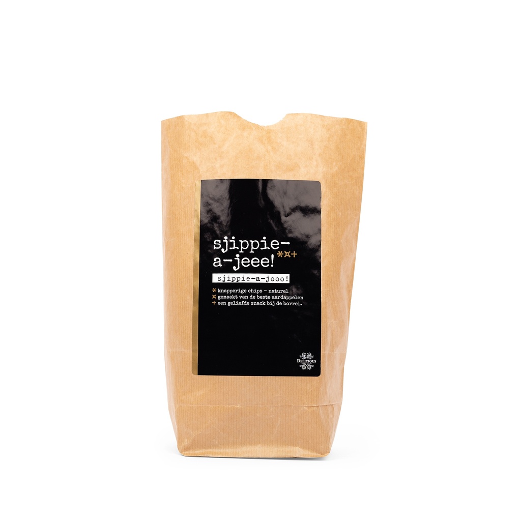 Giving Delicious - Sjippie-a-jee chips naturel 100 g    