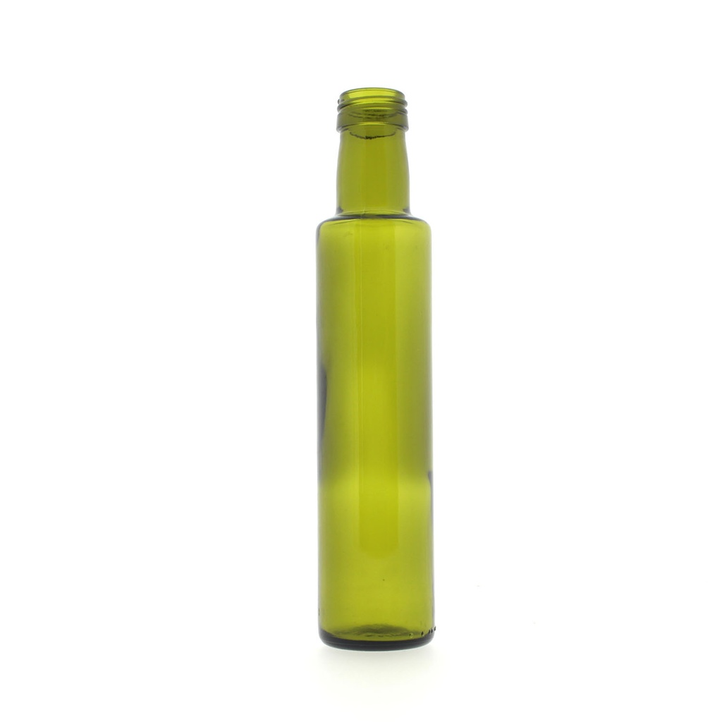 Glaswerk - fles dorica 250 ml GROEN    