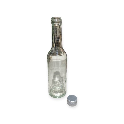 Glaswerk - fles geradhals 250 ml     