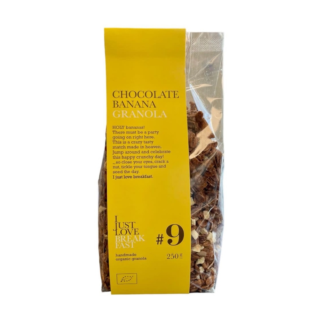 I Just Love Breakfast - Granola #9 Chocolade Banaan 250 g BIO