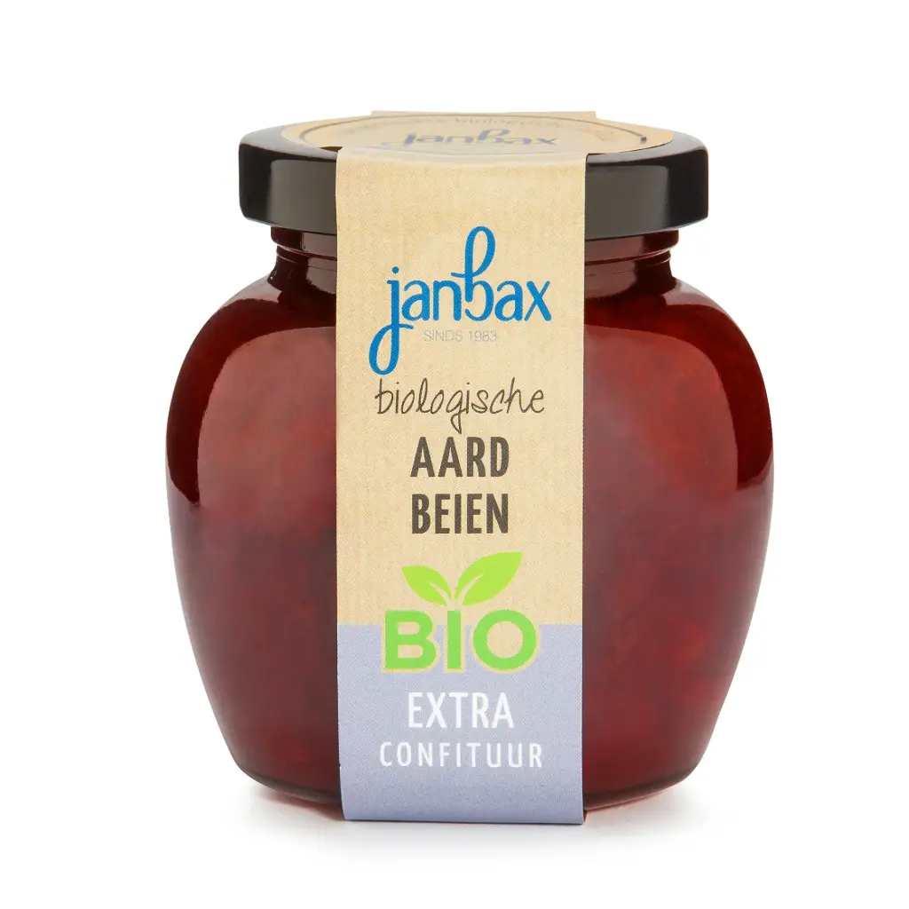 JanBax - Aardbeienjam 235 g - BIO    