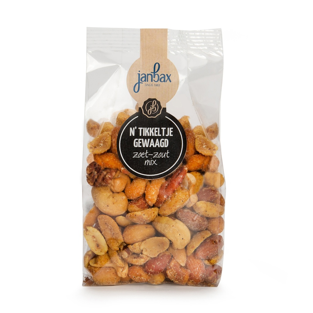 JanBax - Borrelconcept 'n Tikkeltje Gew. 150g    