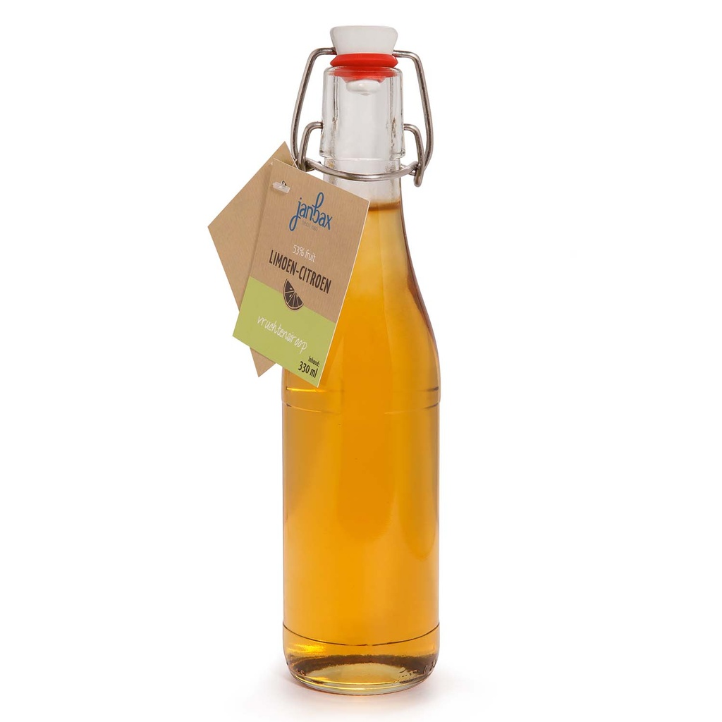 JanBax - Limoen Citroen siroop weck 350 ml   