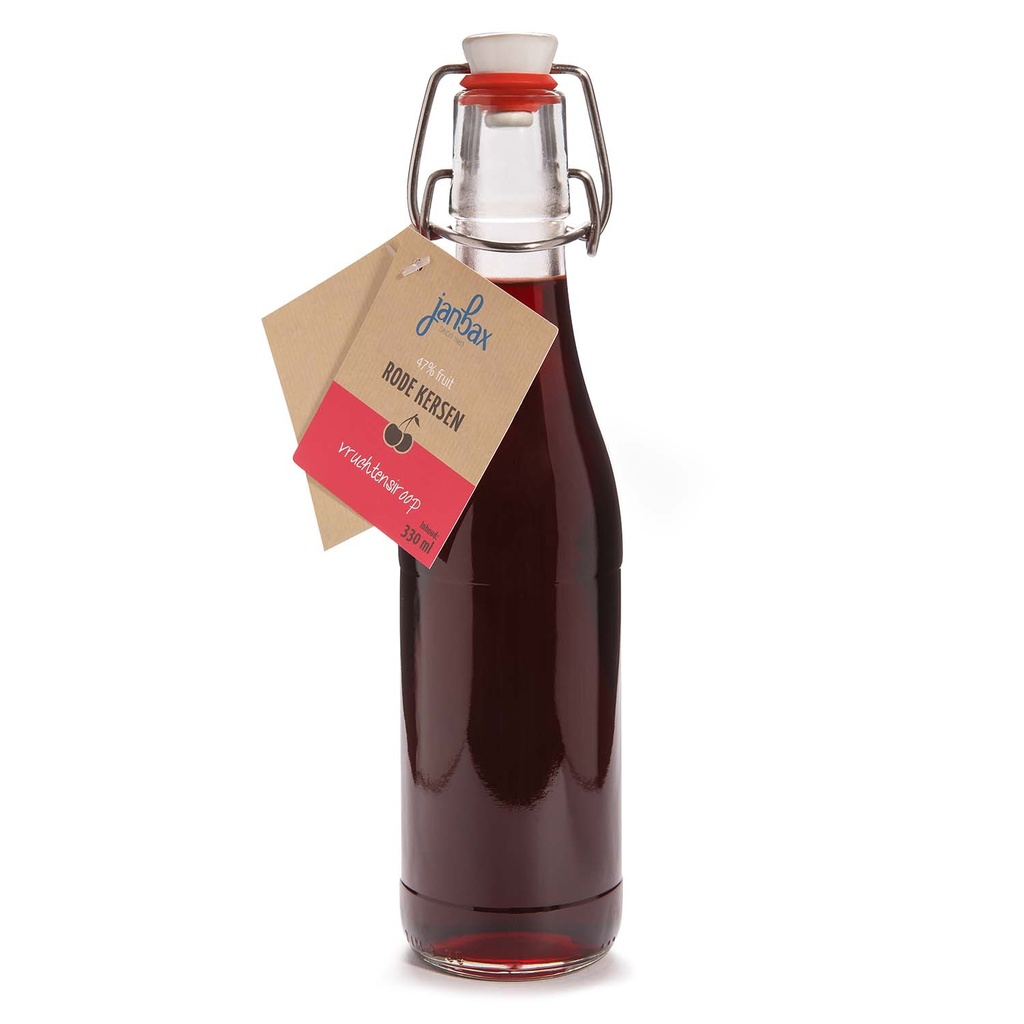 JanBax - Rodekersen siroop weck 350 ml    