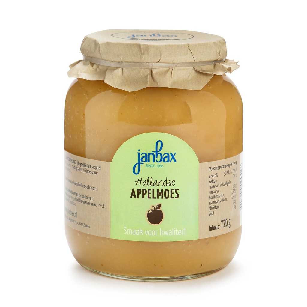 JanBax - appelmoes goudreinet&elstar 720 g     