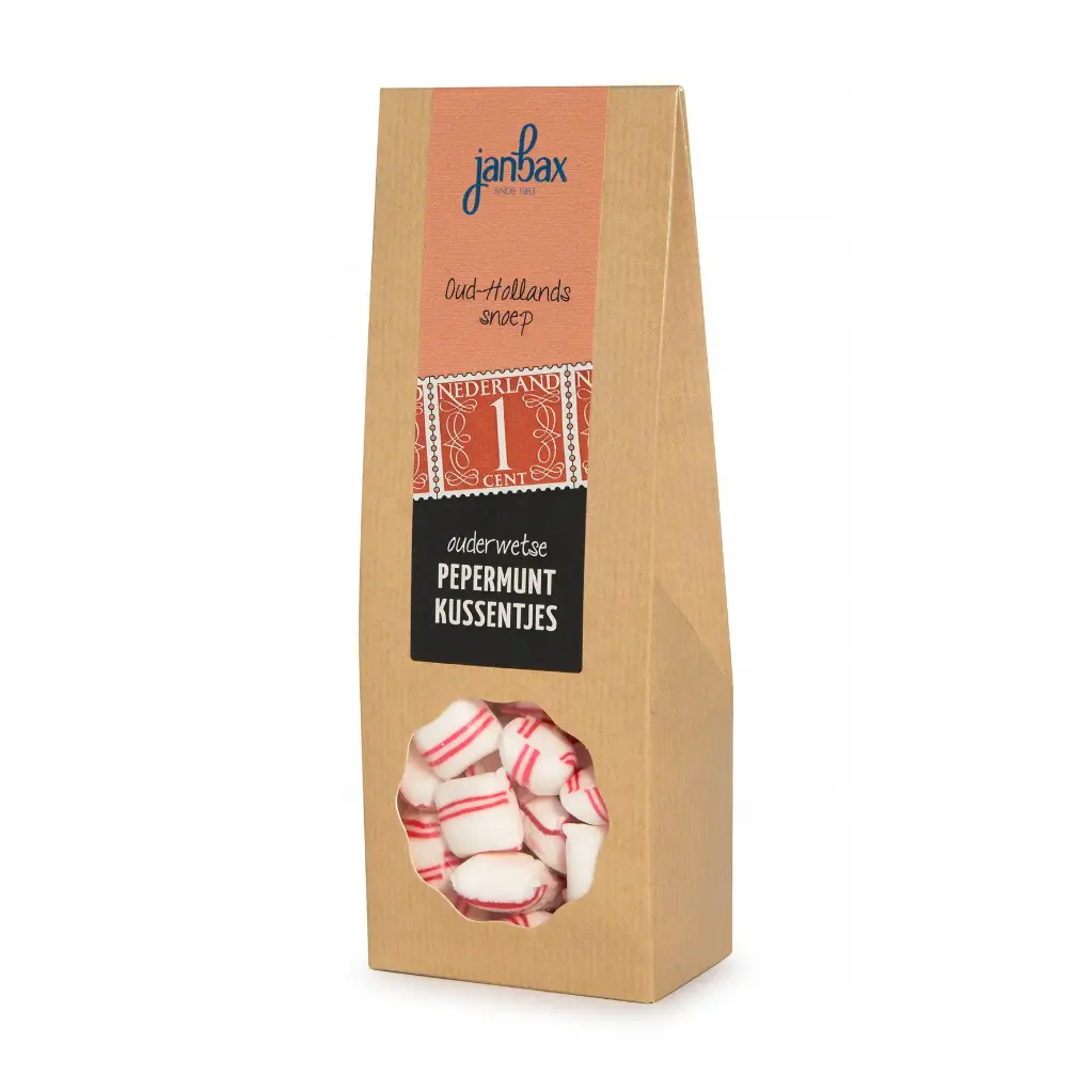 JanBax - Pepermuntkussentjes 125 g     