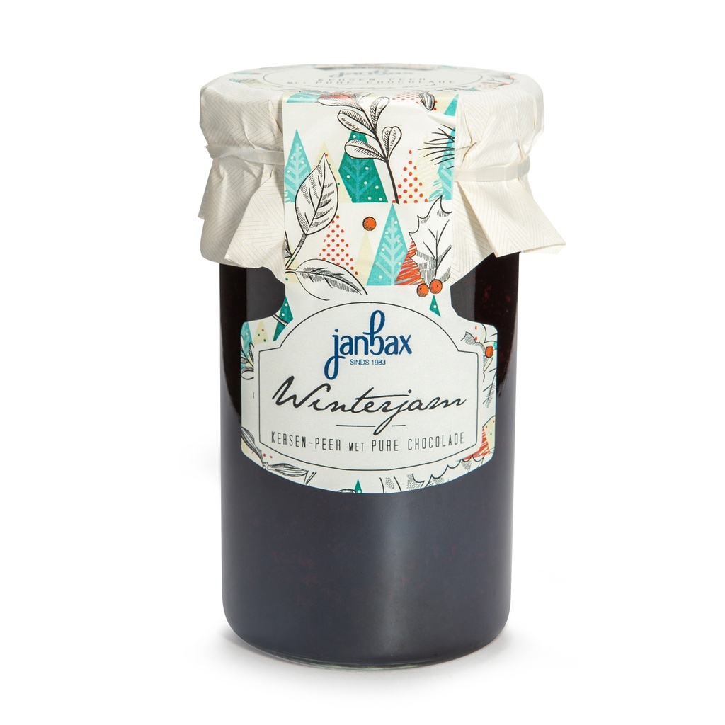 JanBax - winterconfituur kers-peer choc 300gr     