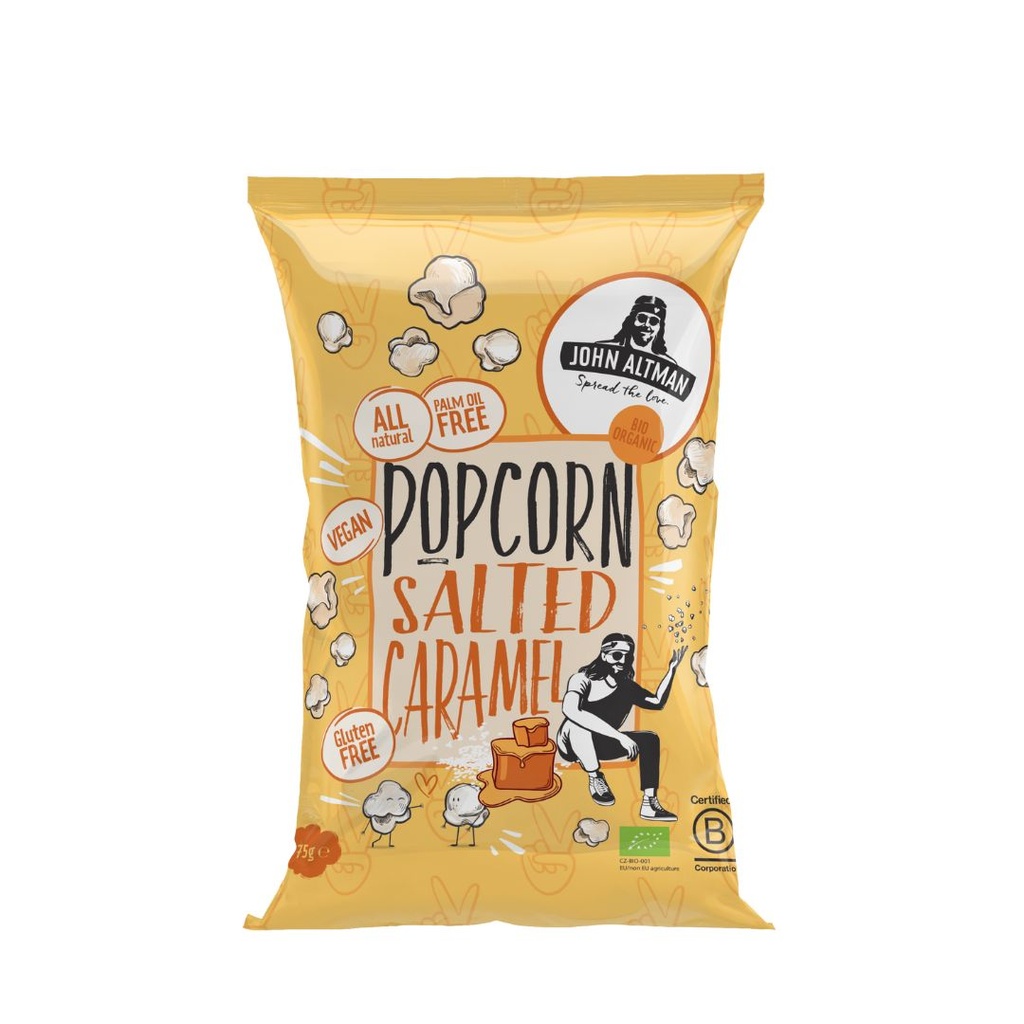 John Altman - Popcorn Salted Caramel 75 g BIO