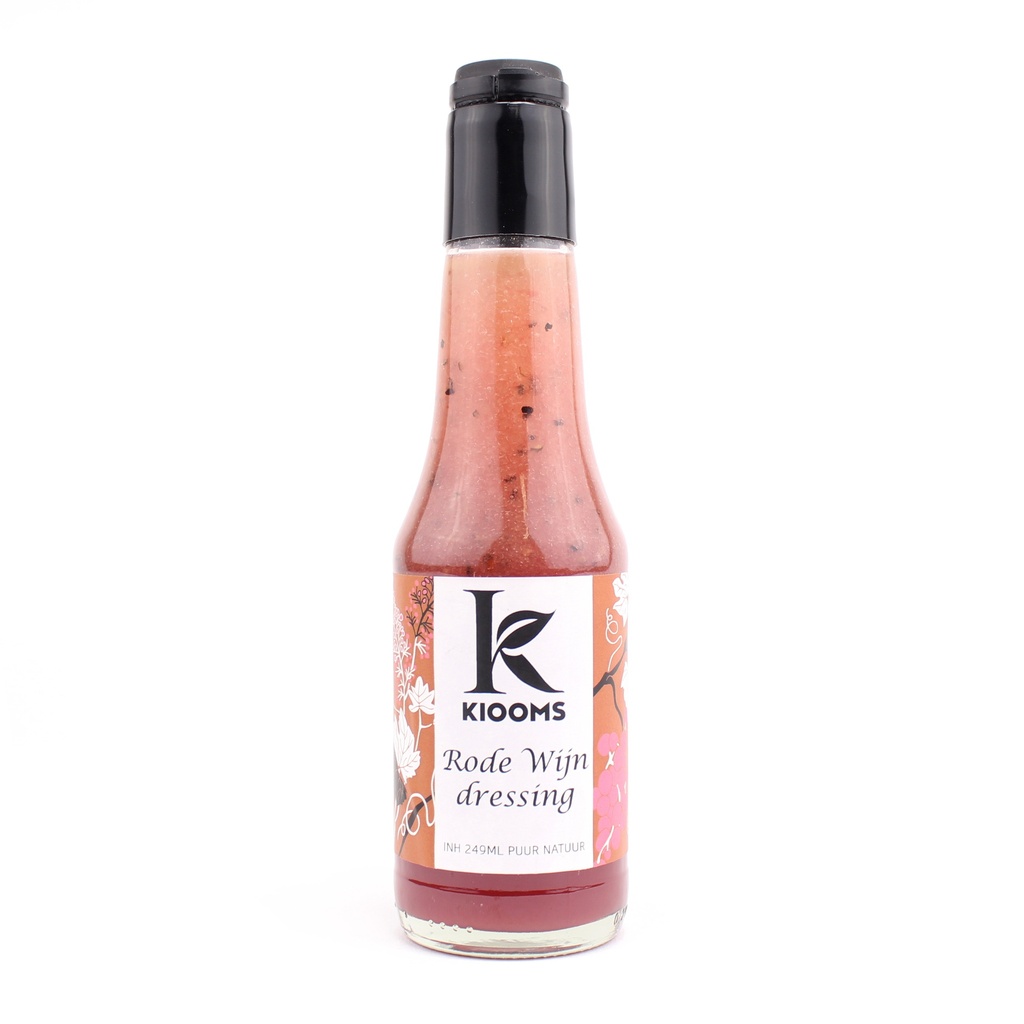 Kiooms - rode wijn dressing 250 ml    