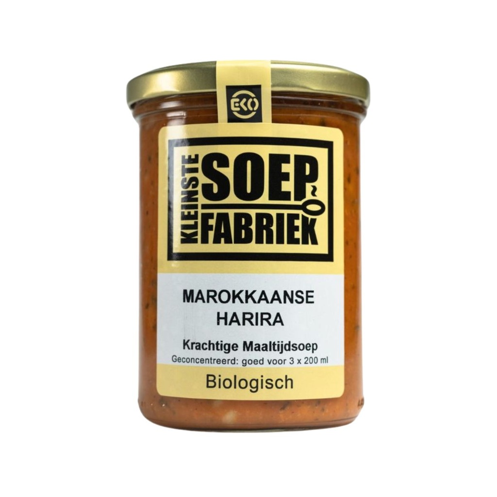 Kleinstesoepfabriek - Arabische Harira 400 ml BIO   