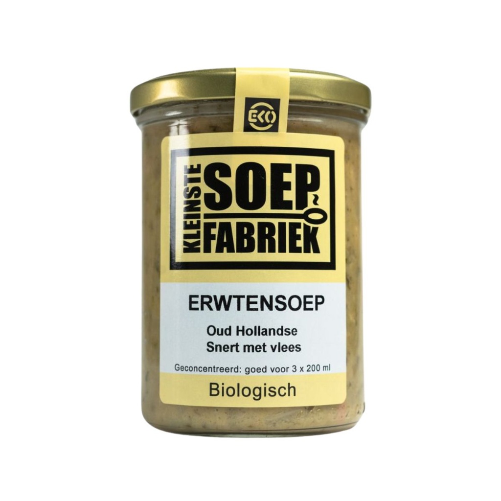 Kleinstesoepfabriek - Erwtensoep 400 ml BIO    