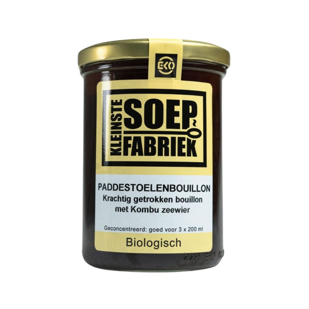 Kleinstesoepfabriek - Paddestoelenbouillon 400 ml BIO     