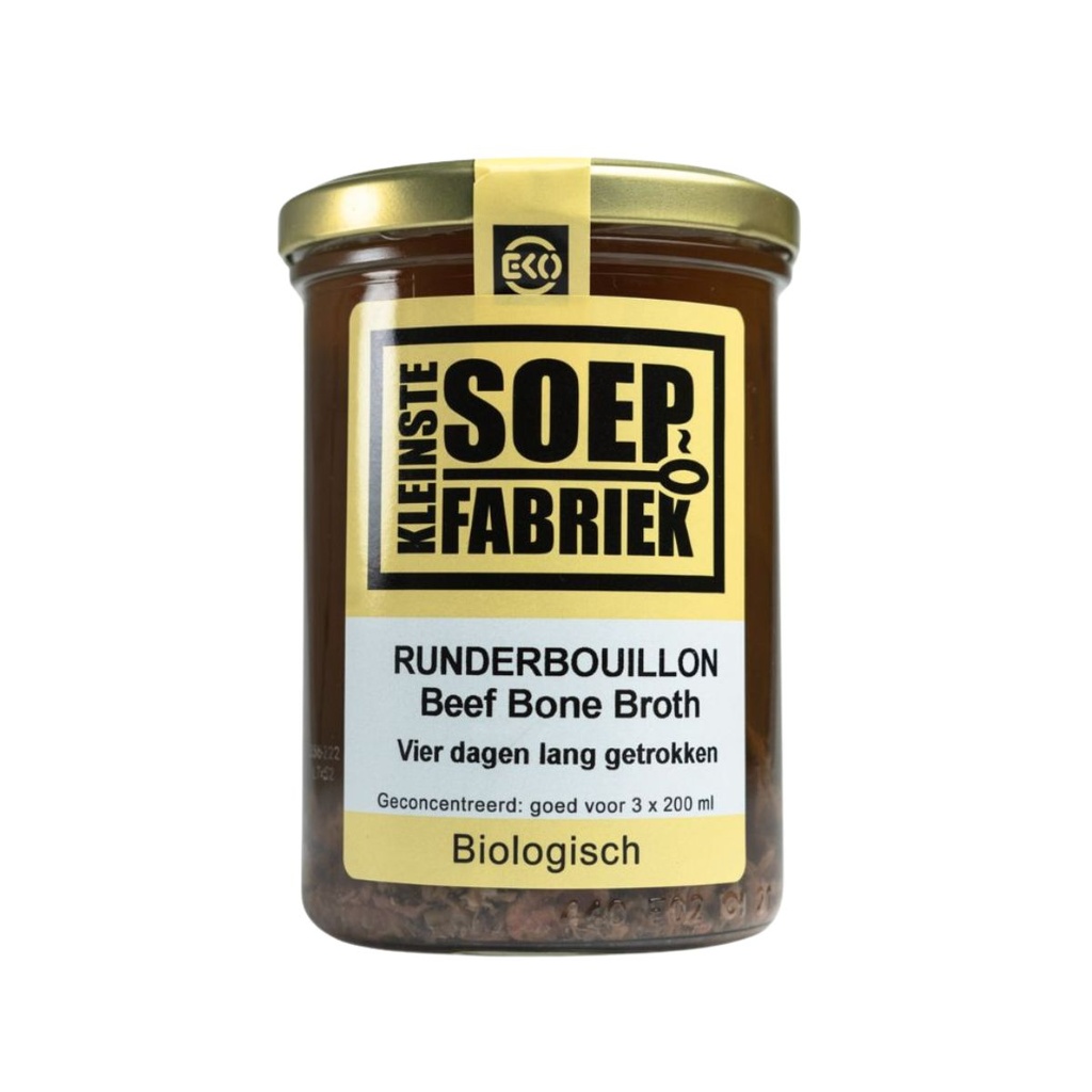 Kleinstesoepfabriek - Runderbouillon 400 ml BIO    