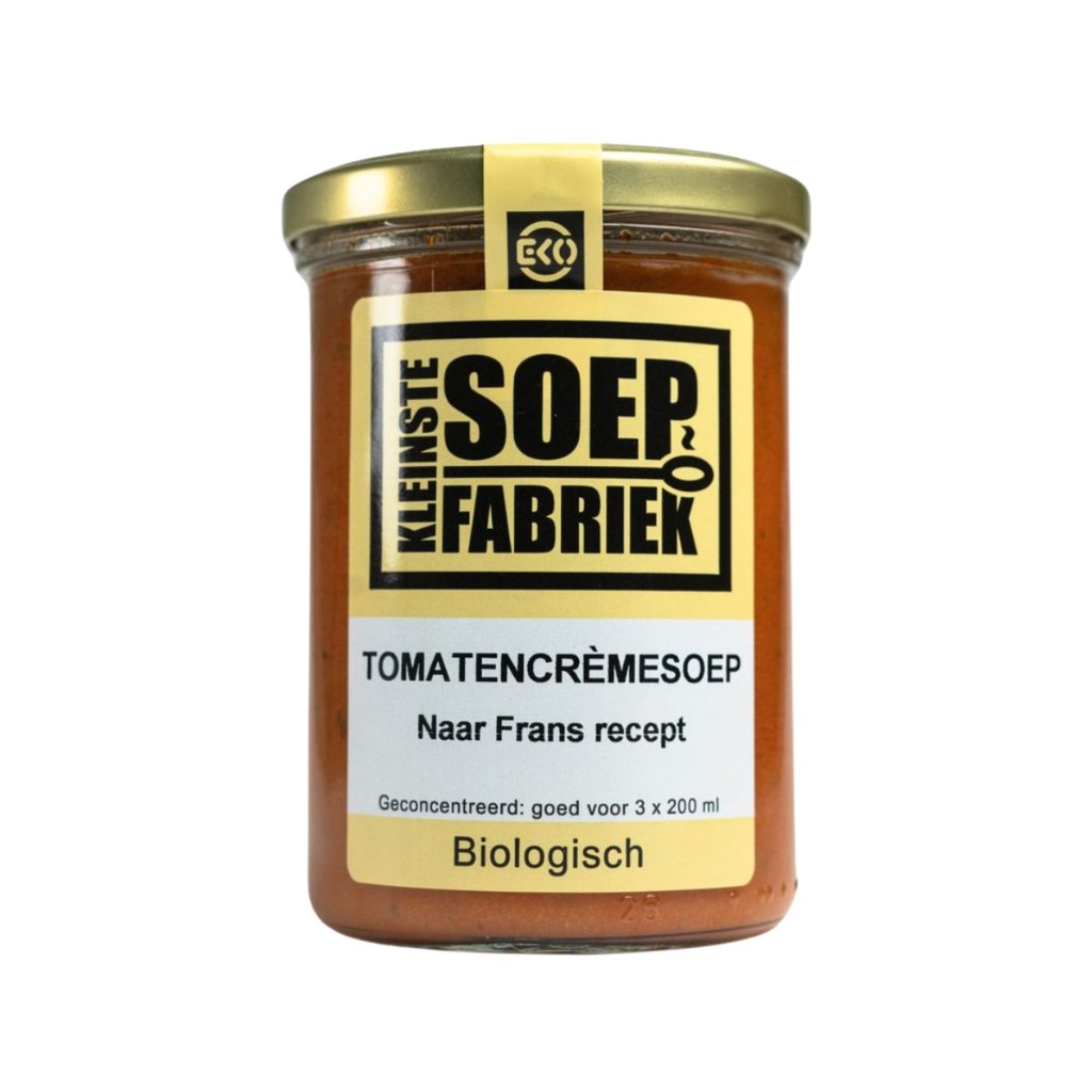 Kleinstesoepfabriek - Tomatencrèmesoep 400 ml BIO    
