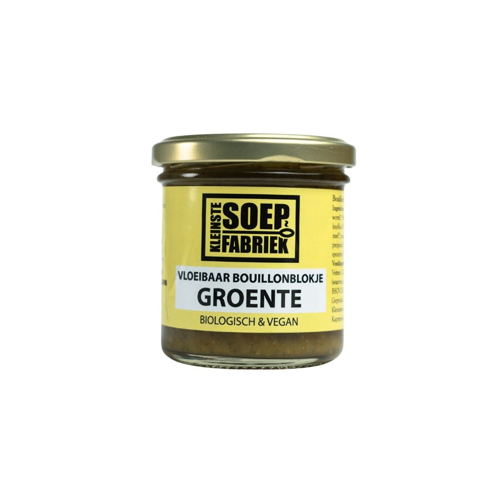 Kleinstesoepfabriek - Vlb Bouillonblok Groente 150 ml BIO   